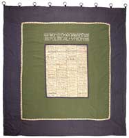 Suffragette hunger strikers banner, 1910 © Museum of London